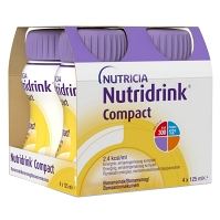 NUTRIDRINK Compact s příchutí banánovou 4 x 125ml