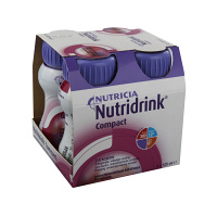 NUTRIDRINK Compact s příchutí lesního ovoce 4 x 125 ml