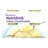 NUTRIDRINK Creme 2 kcal Protein příchuť vanilka 4 x 200 ml