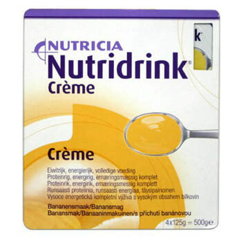 NUTRIDRINK Creme s příchutí Banánu 4x125 g