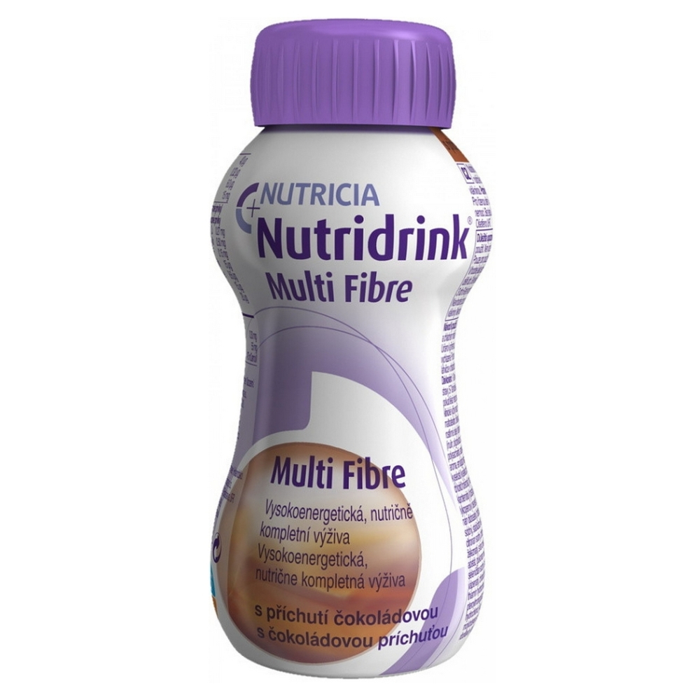 NUTRIDRINK Multi Fibre čokoládový 200 ml