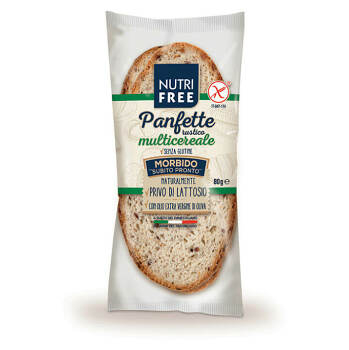 NUTRIFREE Multricereální chléb single pack bez lepku 2x40 g