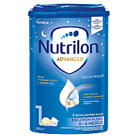 NUTRILON 1 Advanced Good Night počáteční kojenecké mléko od 0-6 měsíců 800 g