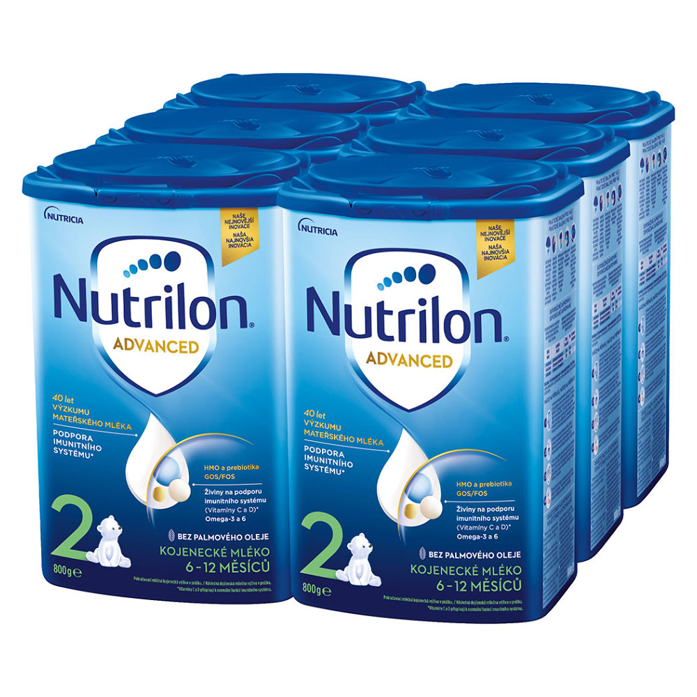 E-shop NUTRILON 2 Advanced Pokračovací mléko od 6-12 měsíců 6 x 800 g