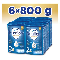 NUTRILON 2 Good Night Pokračovací mléko od ukončeného 6. měsíce 6 x 800 g