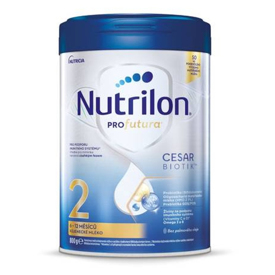 E-shop NUTRILON 2 Profutura Cesarbiotik pokračovací kojenecké mléko 6m+ 800 g