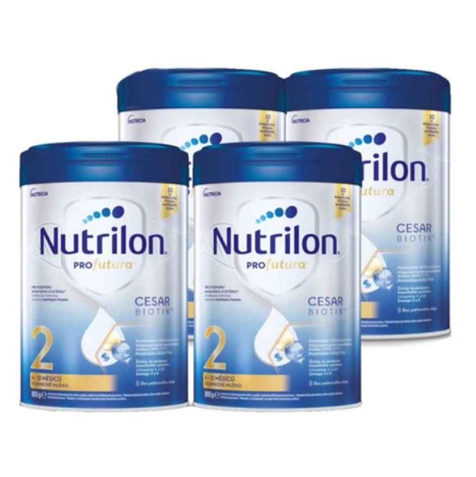 Levně NUTRILON 2 Profutura Cesarbiotik pokračovací kojenecká výživa od ukončeného 6. měsíce 4 x 800 g