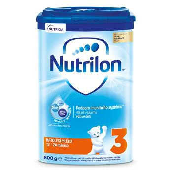 NUTRILON 3 Pokračovací batolecí mléko od 12-24 měsíců 800 g