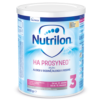 NUTRILON 3 HA Prosyneo Speciální kojenecká výživa od 12.měsíce 800 g