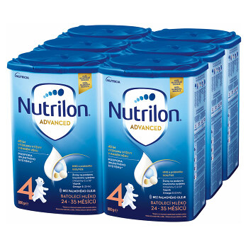 NUTRILON 4 Advanced Batolecí mléko od 24 - 36 měsíců 6 x 800 g