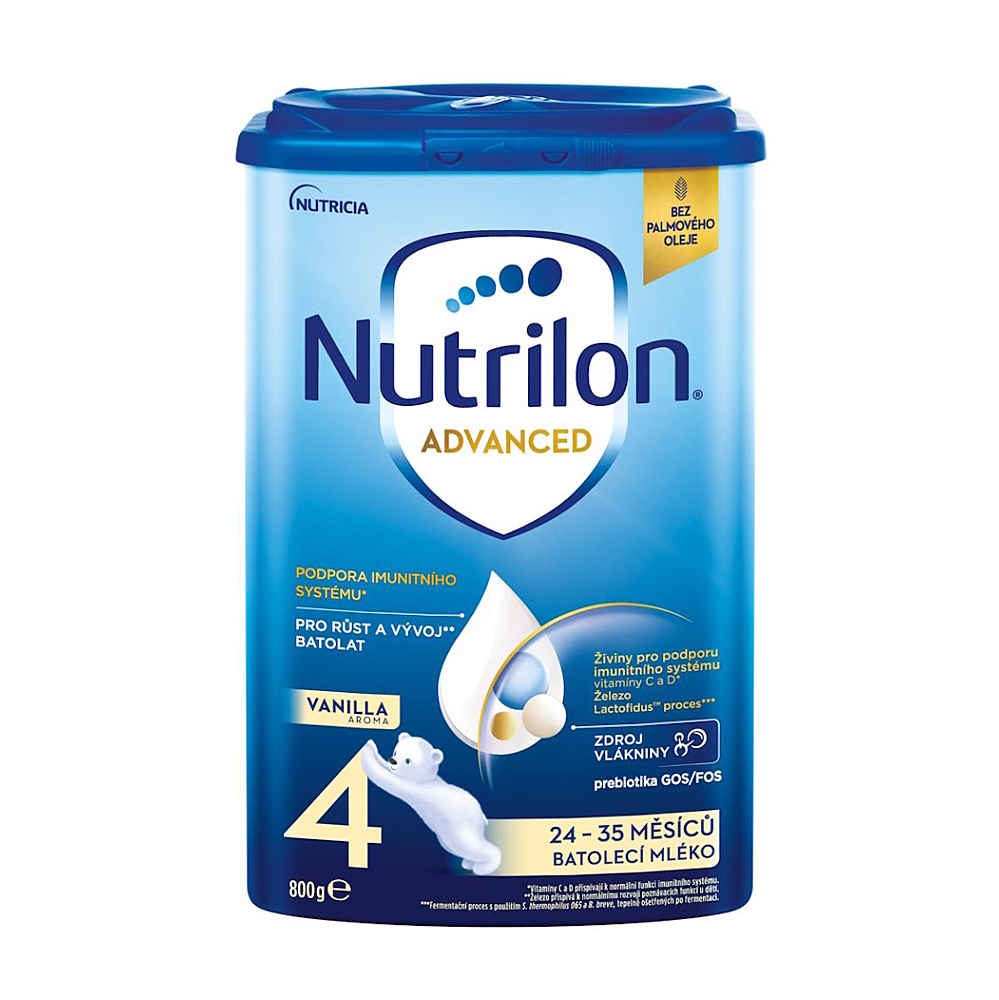 Nutrilon Advanced 4 Vanilla 800g koupíte na Lekarna.cz