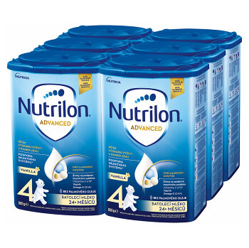NUTRILON 4 Advanced Vanilla Batolecí mléko od 24 - 36 měsíců 6 x 800 g
