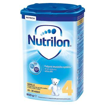 NUTRILON 4 Vanilla pokračovací batolecí mléko od 24 - 36 měsíců 800 g