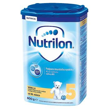 NUTRILON 5 Vanilla Dětské mléko od 36.měsíce 800 g