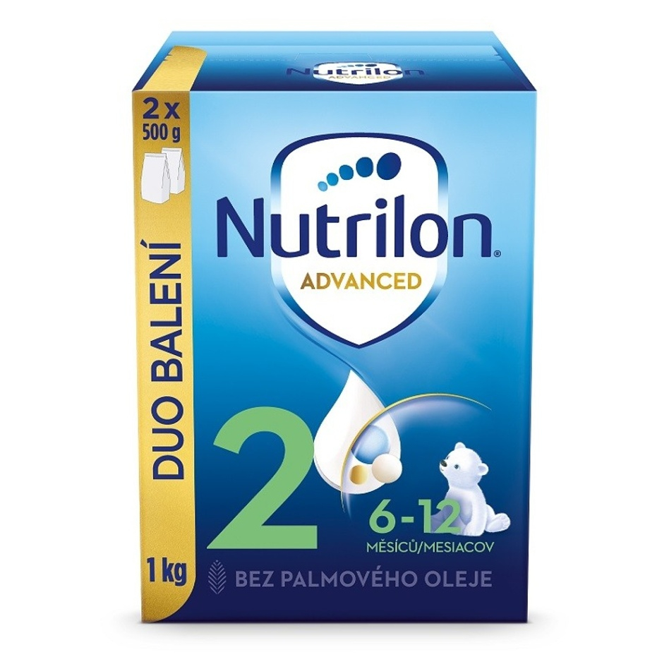 Levně NUTRILON 2 Advanced DUO balení od ukončeného 6. měsíce 1000 g