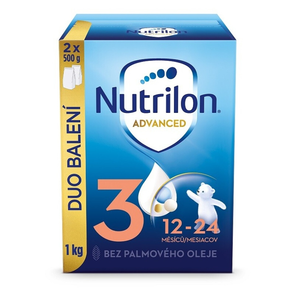 E-shop NUTRILON 3 Advanced Batolecí mléko od ukončeného 12. měsíce 1000 g