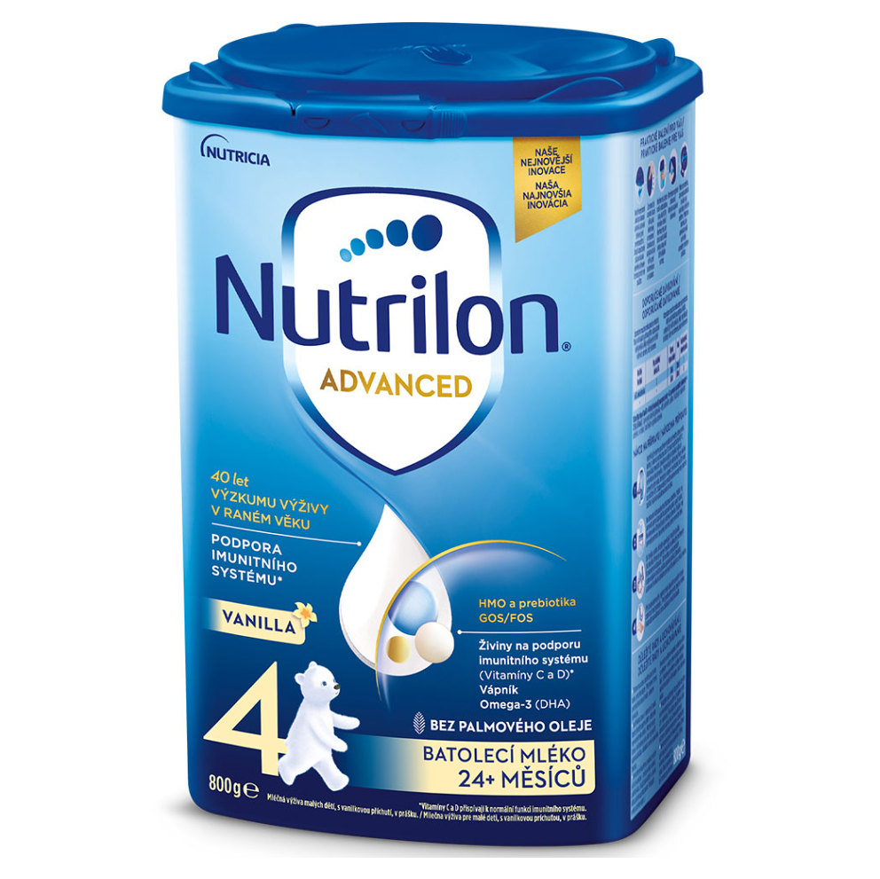 E-shop NUTRILON 4 Advanced Vanilla Batolecí mléko od 24-36 měsíců 800 g