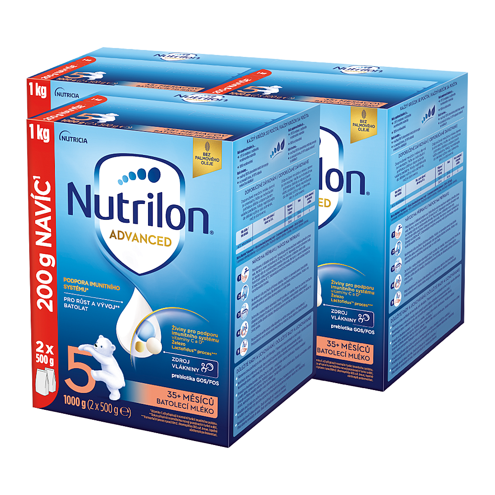 Nutrilon Advanced 5 3x2x500g koupíte na Lekarna.cz