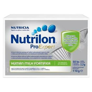 NUTRILON Human Milk Fortifier Přípravek k mateřskému mléku od narození 50x2.2 g