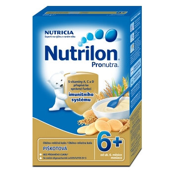 NUTRILON Pronutra Mléčná kaše Krupicová s piškoty 225 g
