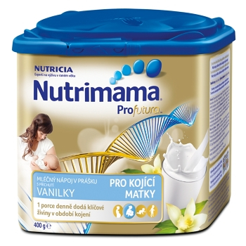 NUTRIMAMA Mléčný nápoj v prášku s příchutí vanilky 400 g