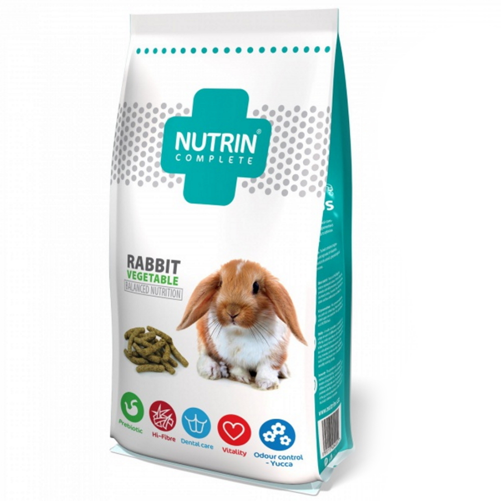 E-shop NUTRIN Complete králík adult vegetable 1500 g