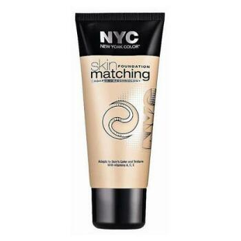 NYC New York Color Skin Matching Foundation Makeup 686 light 30ml (Make-up)