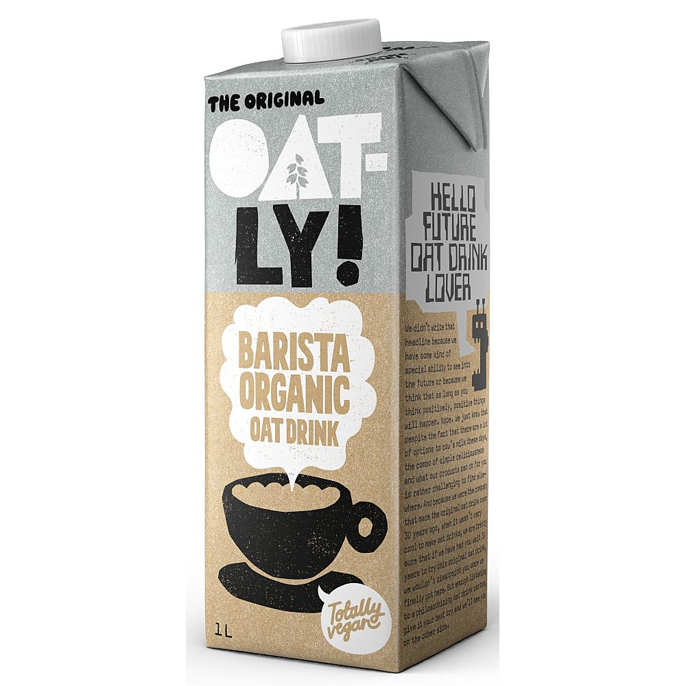 OATLY Ovesný nápoj Barista BIO 1 litr