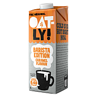 OATLY Ovesný nápoj barista karamel 1 litr