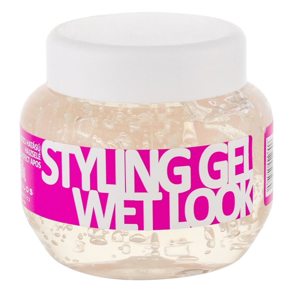 Levně KALLOS COSMETICS Styling Gel gel na vlasy Wet Look 275 ml
