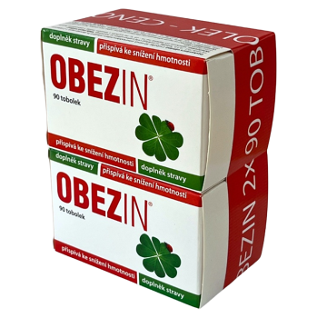 OBEZIN 2 x 90 tobolek (Doplňky stravy na hubnutí, dietu) - Vícesložkové