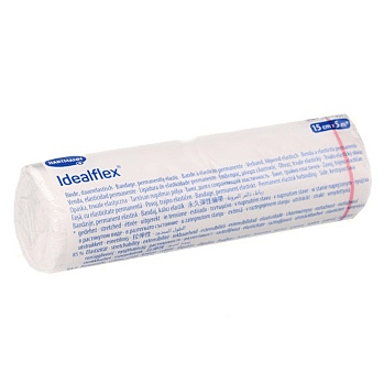 HARTMANN Idealflex Obinadlo pružné krátkotažné 15 cm x 5 m 1 kus (Obinadla a obvazy) - Pružné