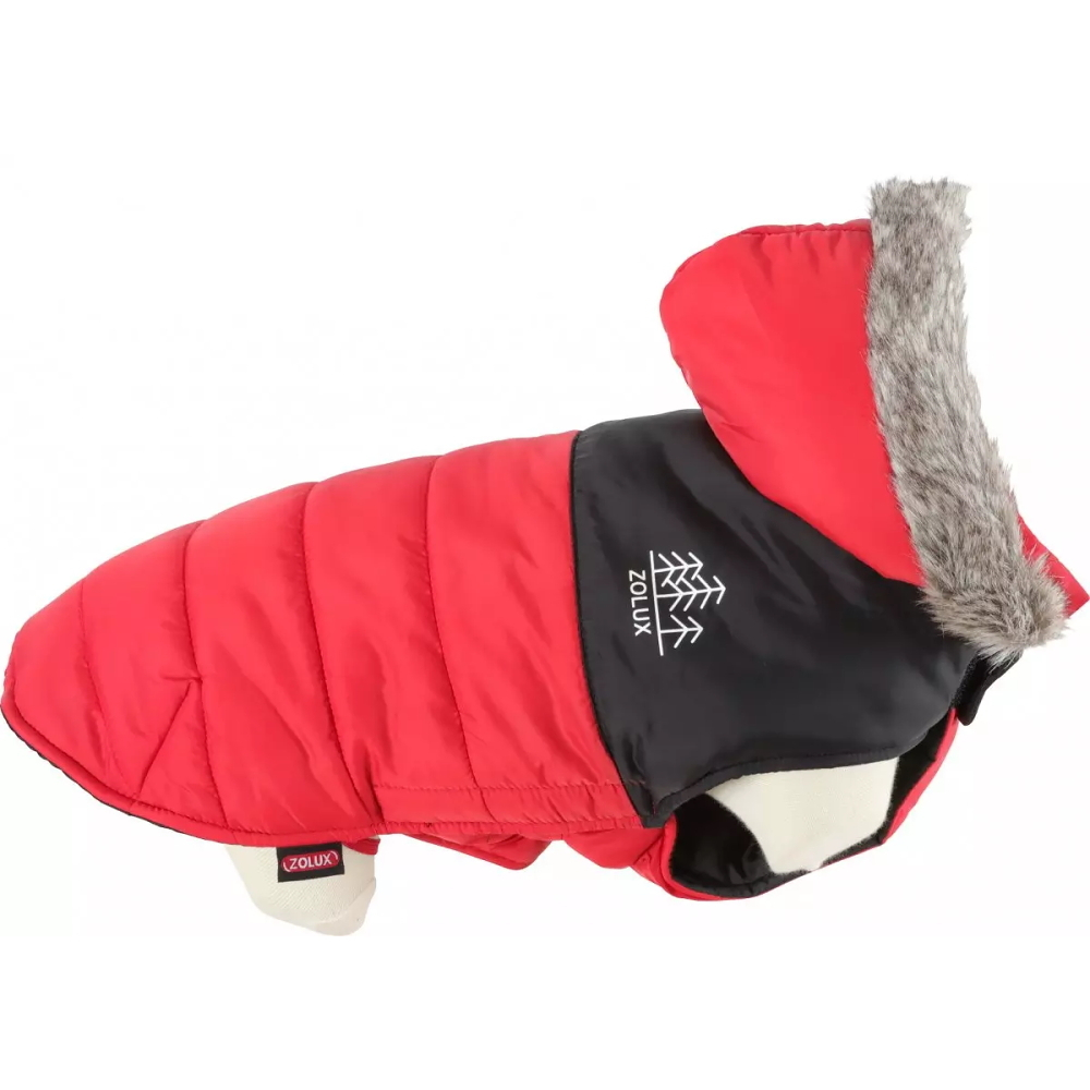 E-shop ZOLUX Mountain obleček voděodolný pro psy červený 1 kus, Velikost oblečku: 25 cm