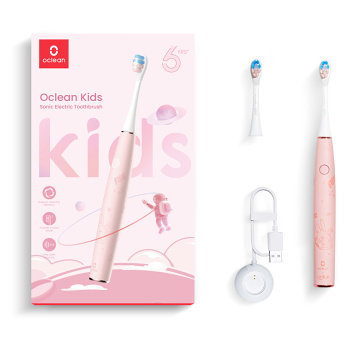 OCLEAN Kids Sonický kartáček Pink (Dětské elektrické kartáčky) - Časovač