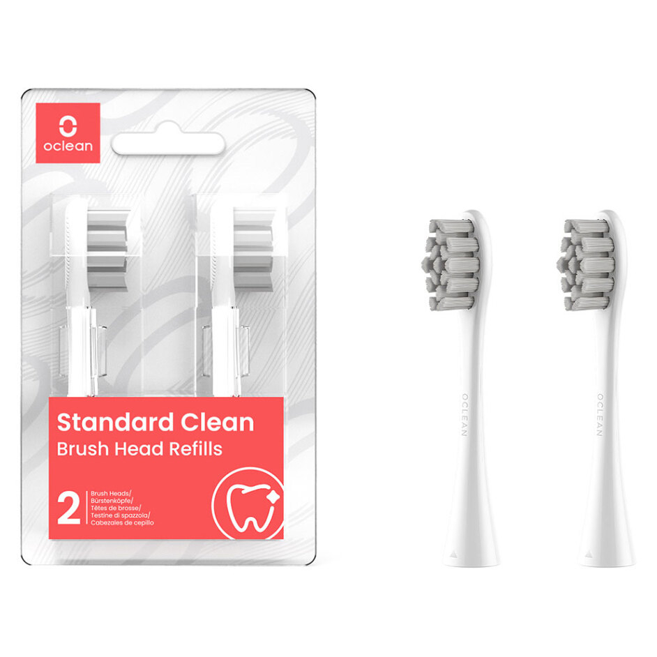 E-shop OCLEAN Náhradní hlavice Standard Clean Soft P2S6 W02 Bílé 2 kusy