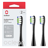 OCLEAN Professional Clean P1C5 B02 náhradní hlavice černé 2 ks