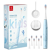 OCLEAN Sada kids modrá 6 ks hlavic a držák na zeď navíc