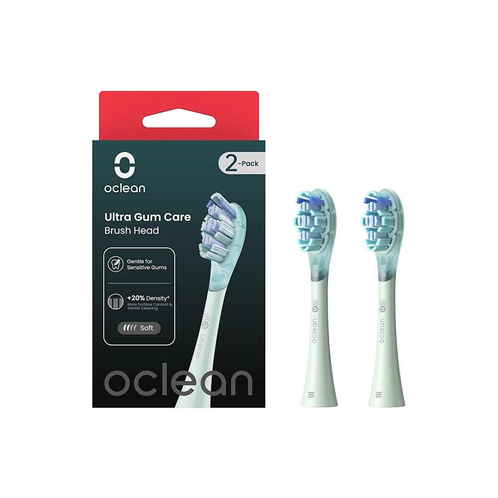 Oclean Ultra Gum Care náhradní hlavice 2 ks zelené