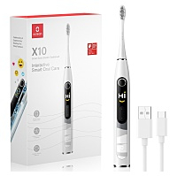 OCLEAN X10 Sonický kartáček Grey 1 kus