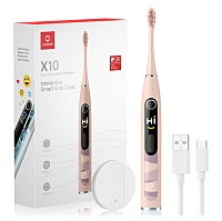 OCLEAN X10 Sonický kartáček Pink 1 kus