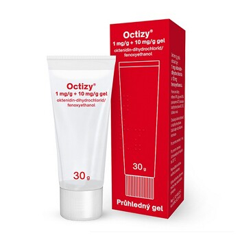 OCTIZY 1mg/g+10mg/g gel 30 g (Na hojení ran a vředů) - Jednodruhové