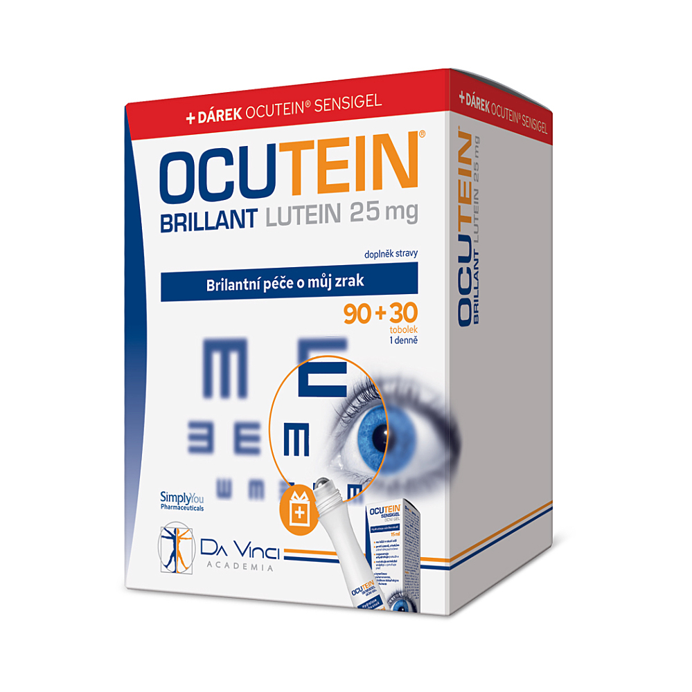 OCUTEIN Brillant 25 mg 120 tobolek + dárek ZDARMA