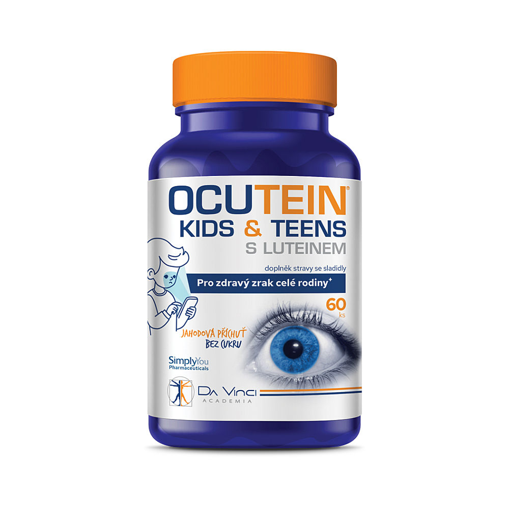 OCUTEIN Kids & Teens s luteinem 60 kusů