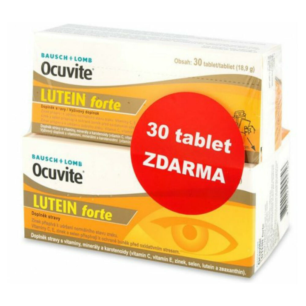 Levně OCUVITE Lutein forte 60 + 30 tablet
