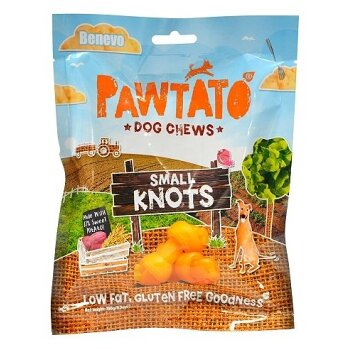 BENEVO Odměna pro psy pawtato knots small 150 g (Tréninkové pamlsky pro psy)