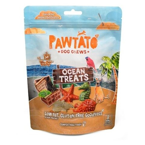 BENEVO Odměna pro psy pawtato ocean treats small 140 g