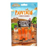 BENEVO Odměna pro psy pawtato tubes turmeric & chicory root 90 g