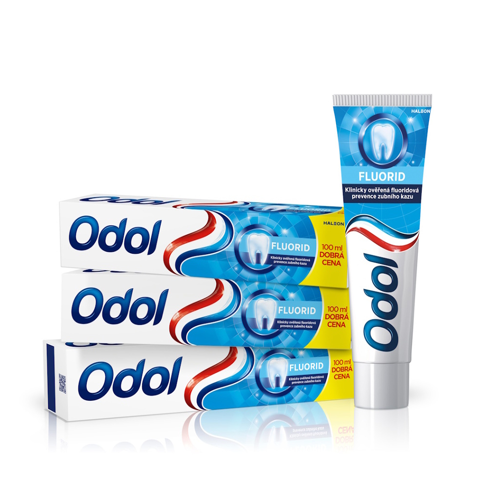 E-shop ODOL Zubní pasta Fluorid 3 x 100 ml