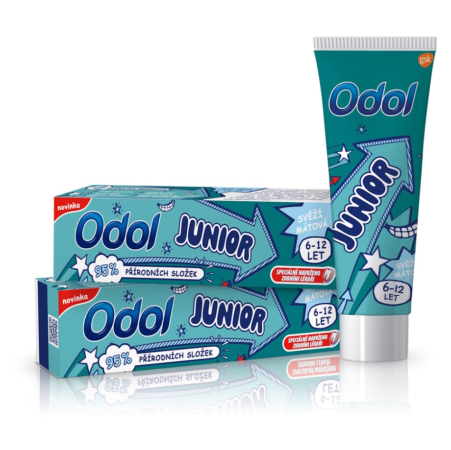 ODOL Zubní pasta Junior 2 x 50 ml