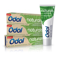 ODOL Zubní pasta Naturals Herbal Fresh 3 x 75 ml